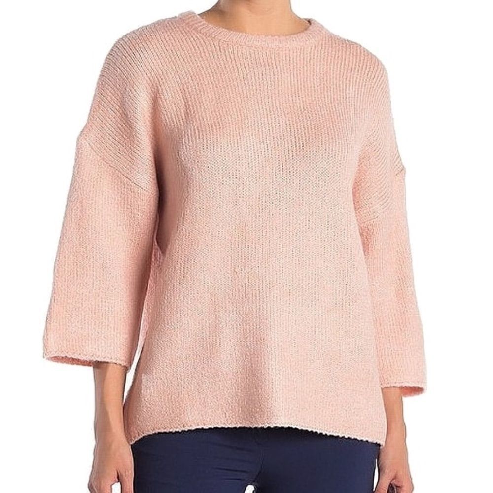 Catherine Malandrino | Rose Pink Crewneck Knit Sweater | Women’s